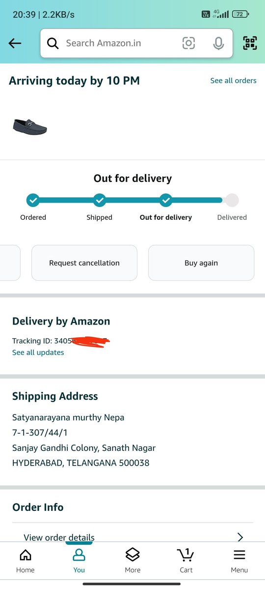 TechStuffer3's tweet photo. As an @amazonIN Prime subscriber, I recently placed an order for shoes with the promise of same-day delivery. However, despite selecting this expedited option, the delivery agent neither attempted to contact me nor made any effort to reach my address. https://t.co/KaD4wqO9e0