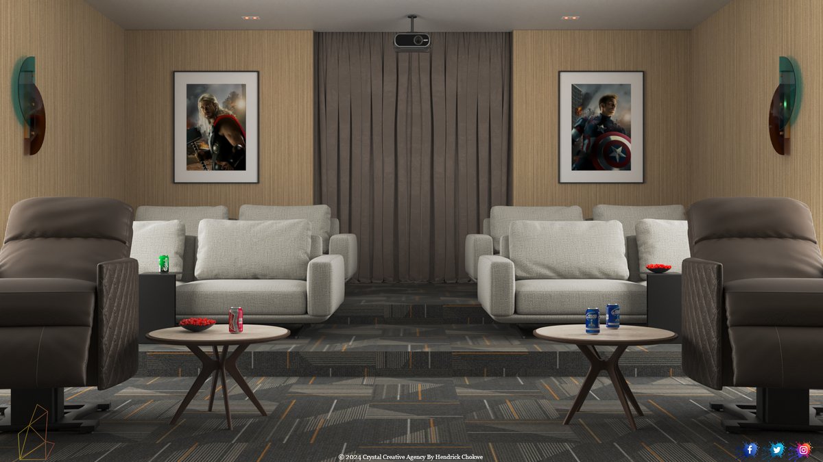 CrystalCreativ_'s tweet photo. From living room upgrades to dedicated home theaters, we're here to help you every step of the way, reach out we're happy to help.

#interiordesign #interiorstyling #interiordecor #cinema #cinemaroom #interiorarchitecture #Cinemamagic #hometheater https://t.co/RPDR0BlycK