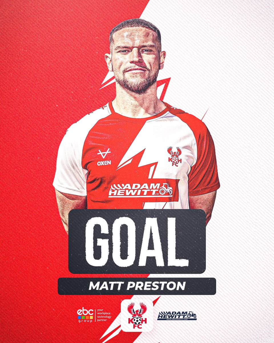 [58] Chesterfield 1-3 HARRIERS

MATTHEW!!! Chesterfield can't clear a long throw, and Preston swings and finishes, in off!

#Harriers 🦅