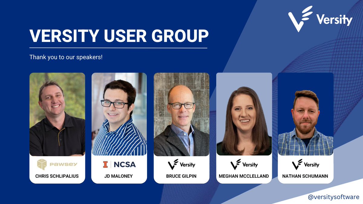 VersitySoftware's tweet photo. Versity had its inaugural user group meeting last week! 

Thank you to everyone who made it! Your participation and thoughtful questions made the event memorable. 

To stay updated on Versity’s future events, sign up for our newsletter on our website!
https://t.co/Inxzti9lqC https://t.co/dKsnxtZznT