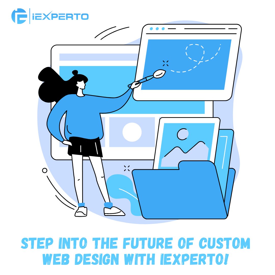 i_experto's tweet image. We blend innovation with creativity to deliver websites that leave a lasting impression. Take your online presence to new heights with iExperto&apos;s innovative and creative web design.

#FutureOfWebDesign #iExperto #CustomWebDesign