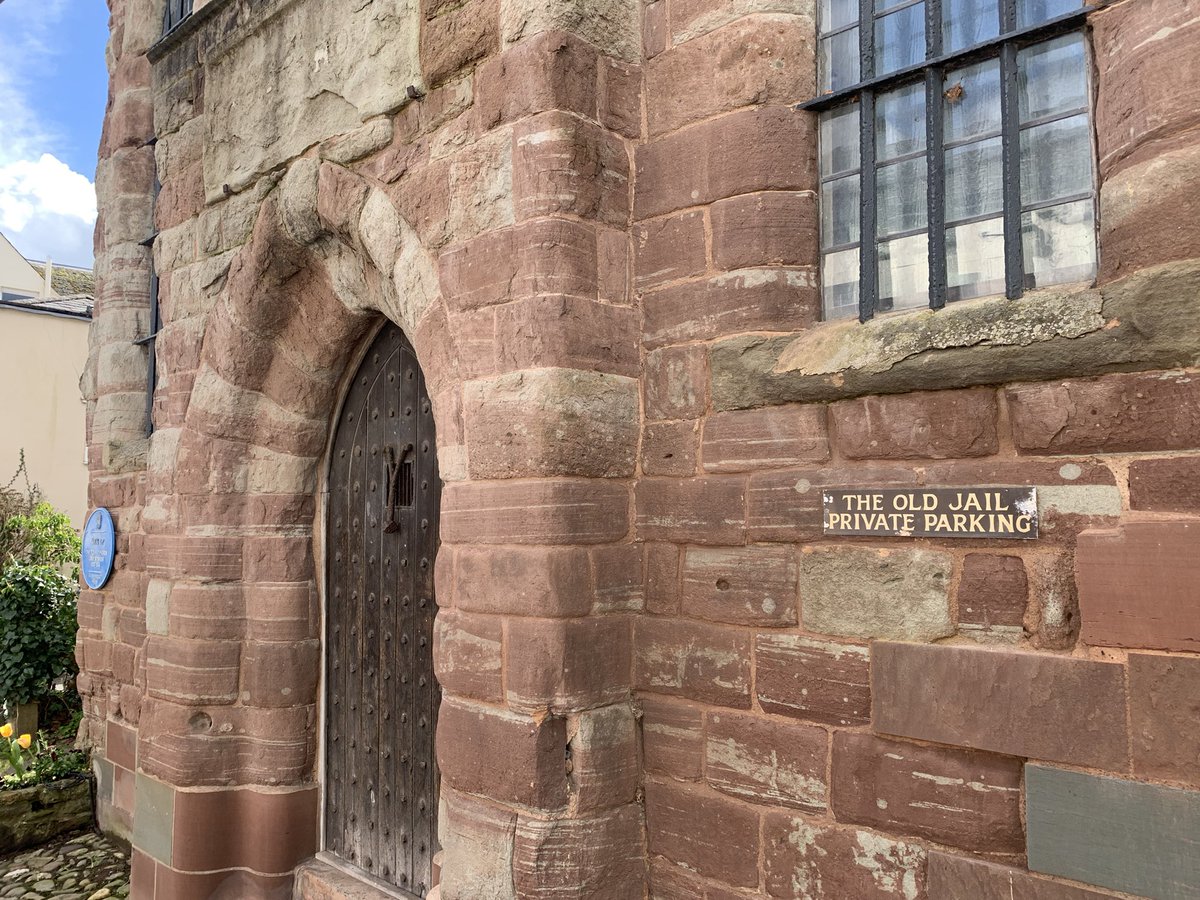 The Old Jail in Ross-on-Wye made from even older Old Red Sandstone