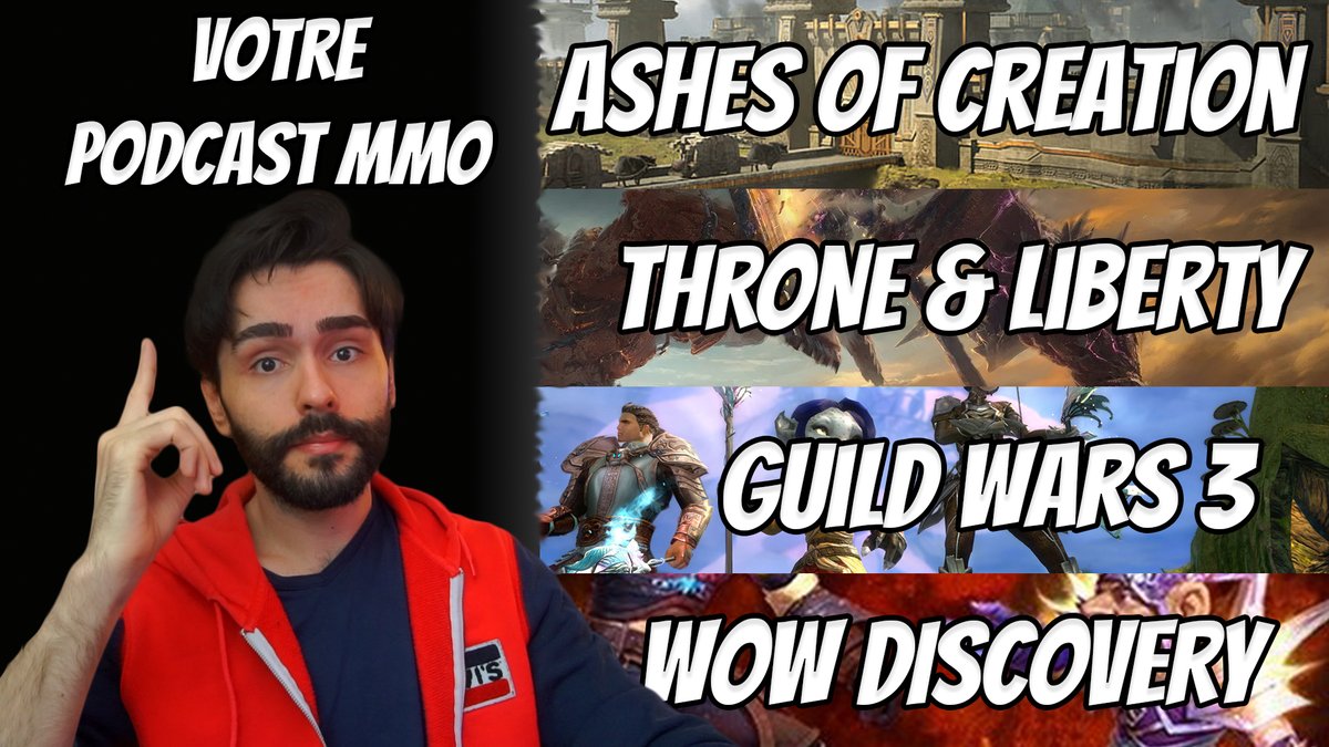 Drunge_'s tweet photo. LE PREMIER PODCAST a été tourné hier, comme promis !
Son sujet ? Les #MMORPG ! Pour ce premier volet on discute de nombreuses news et des #MMORPGFR de 2024 !
Fans de MMO, Meuporg ou #RPG ... Vous êtes servis ! (hésitez pas à donner votre avis) :)
https://t.co/QpxIUSTkyM https://t.co/jOS82FeaHp
