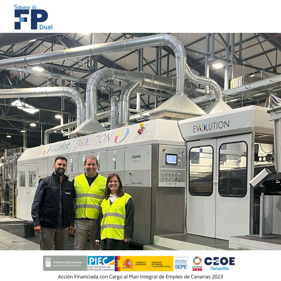 Nuestro equipo del Gabinete para la FP Dual se reunió con <a href="/PortsSCTenerife/">Puertos de Tenerife / Ports of Tenerife</a> y #KLINGELE para presentar la formación dual como vehículo de captación de talento para las empresas, además de ofrecer una cualificación profesional a los estudiantes.

Acción financiada por el <a href="/SCEmpleo/">SCE Gobcan</a>