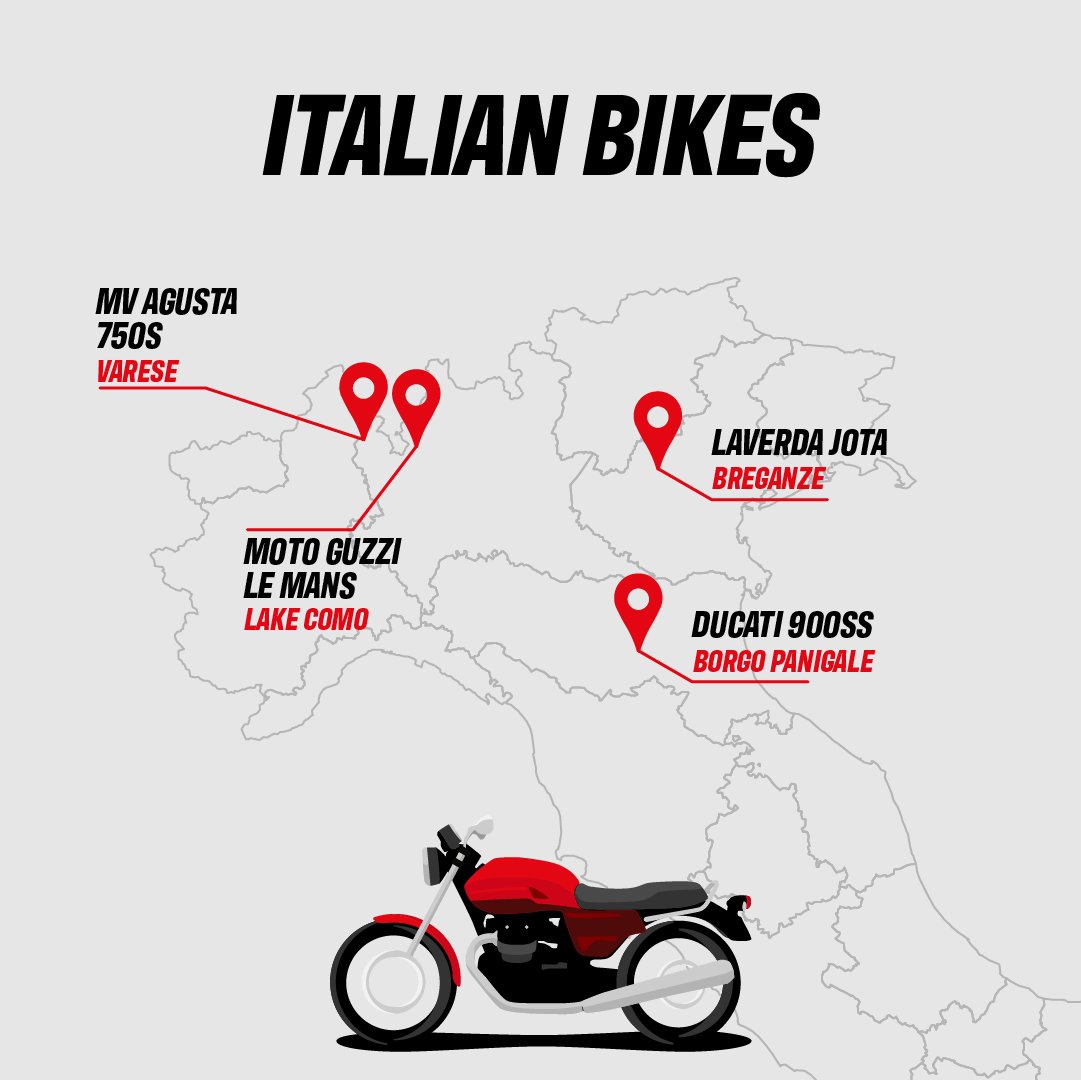 Italian Bikes edition: Do you think any bikes are missing off this list? Let us know! 🛵 For the full blog click the link below!👇  i.mtr.cool/bssgkwmykk