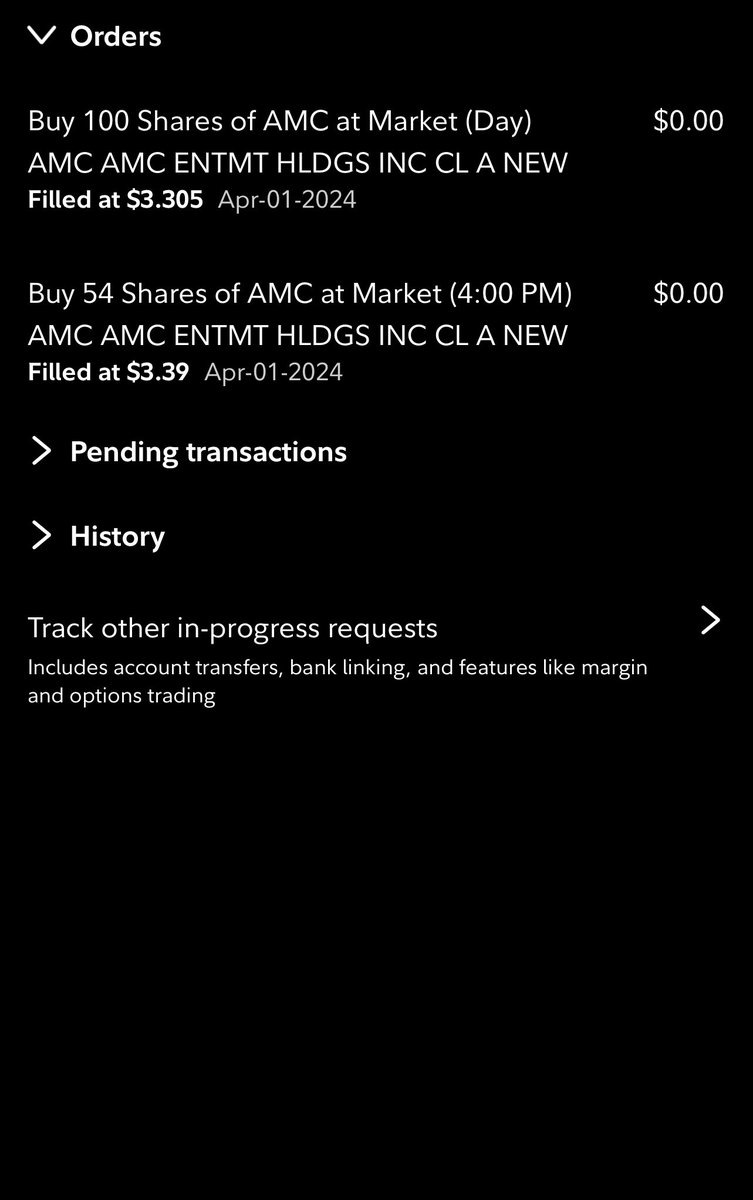 Bought the dip. 154 more  #AMC 💎💎💎💎💎💎💎💎💎💎’s LFG 🦍 #APESNOTLEAVING #ApesTogetherStrong