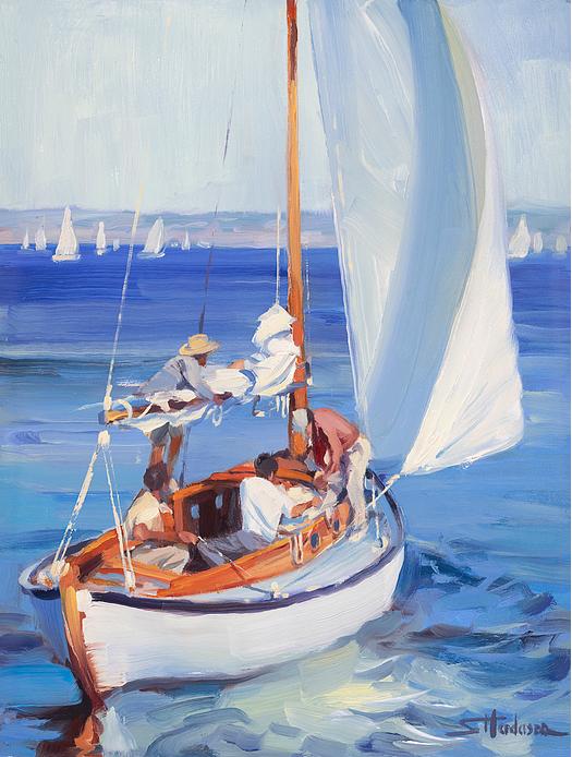 SHendersonArt's tweet photo. Take time -- make time -- to do the things that you like to do, that give you satisfaction and joy. The more you reach for this, the more you will achieve it.

Gone Sailing art print -- https://t.co/9XFS9sni69

#sailing #friendship #weeked #fridayvibes #fridaymorning #quote #art https://t.co/hLIZvlJI4M