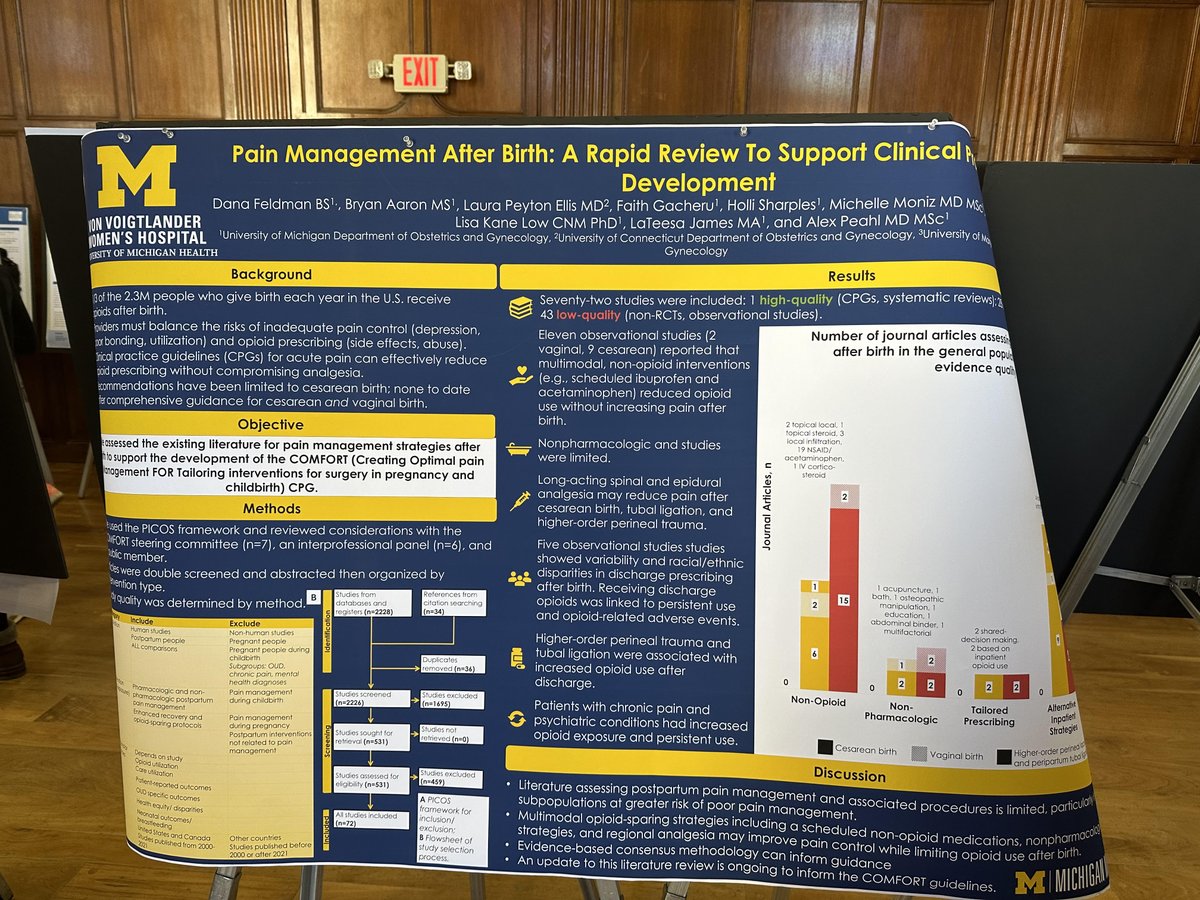 Shout out to the AMAZING @UMichOBGYN_Res faculty who mentored @UMichMedSchool M4 students on their Capstone for Impact projects! This is just a small snapshot... 📸📊🤍🩺