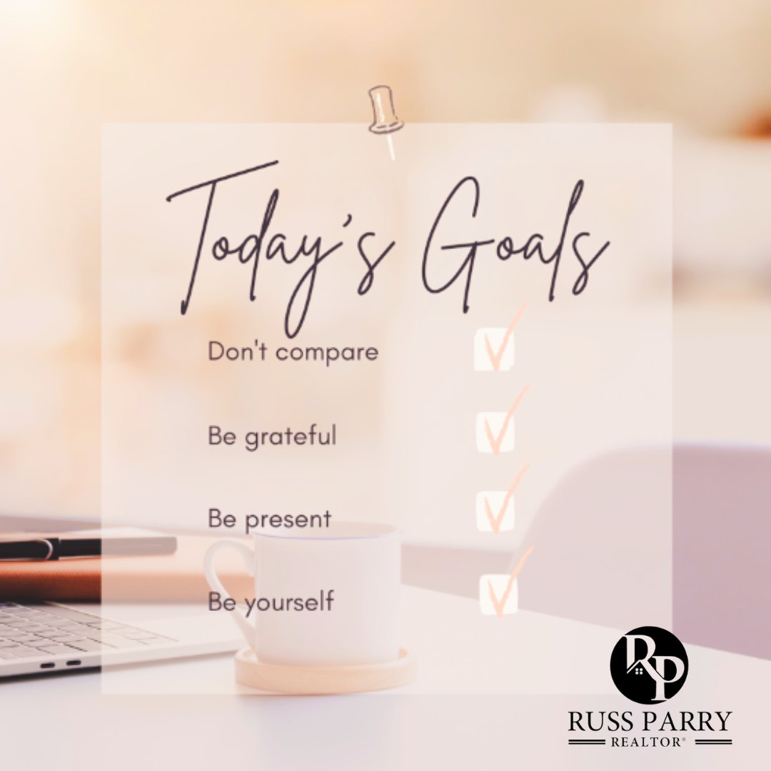 Just a few reminders as you head into another day! Make today count!

#dailyreminders #justbeyou #gratefulalways #Realestateboss #Realestateagent #ListingSpecialist #HousingMarket #RealestateofMind