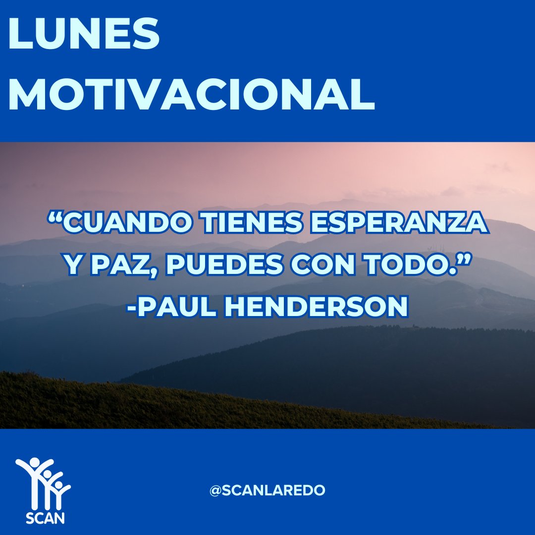 Buenos Dias Laredo🌞 We hope you have a great week! 
#HolaLaredo #Laredotexas #scanlaredo #laredo #southtexas #webbcounty #heretohelp #community #family #wellness #prevention #intervention #recovery #counseling #positivity #MotivationalMonday #inspire