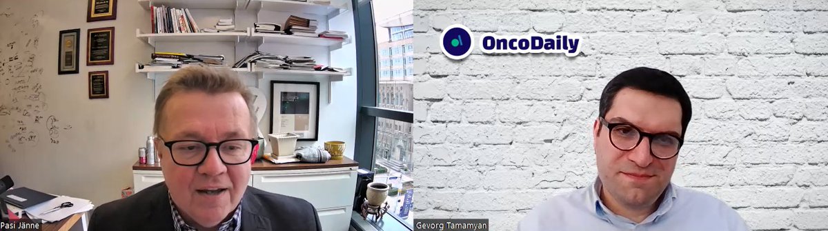 It was a great pleasure interviewing Pasi Jänne on @oncodaily, a world-known translational medical oncologist focused on improving the lives and outcomes of patients with lung cancer, Senior Vice President for Translational Medicine at @DanaFarber.