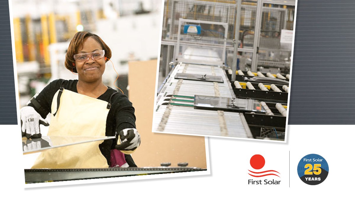 In 2006, First Solar's Perrysburg, Ohio plant was at a steady state of production with manufacturing costs of $1.25 per watt, making the company a leader in cost effectiveness. One of many #FirstSolarFirsts. #FirstSolar25 #AmericanSolar #throwback