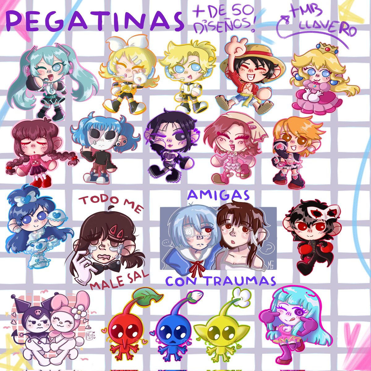 Maki_Godd's tweet photo. @JW_Arte HOLIII SOY MAKII y estare en el stand 63 de la zona No comercial! Con mi compi luka! Si te molan los videojuegos, vocaloids y animes chulescos puede que tenga algo que te interese!
TAMBIÉN ESTAMOS ORGANIZANDO UN ARTIST RALLY DE MAGICAL GIRLS!!!
(Mas productos abajo) https://t.co/omVWvclcKz