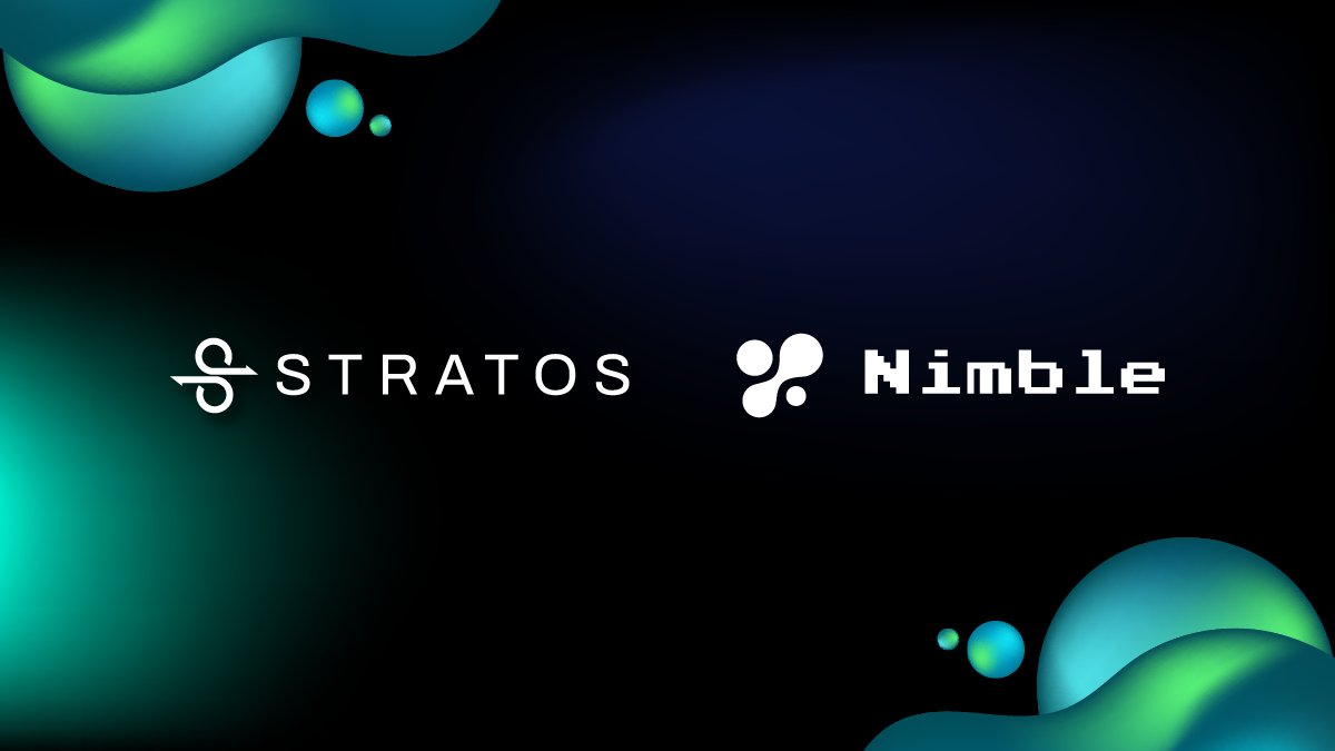 📢 Partnership Alert! Stratos teams up with @Nimble_Network to transform decentralized #AI data infrastructure. With #Stratos' decentralized storage efficiency and Nimble's AI processing excellence, we will enhance data accessibility, reduce latency, and fuel innovation for AI