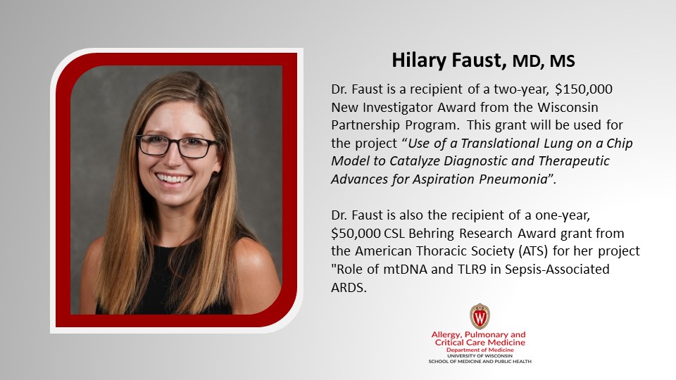 Congratulations Dr. Faust!