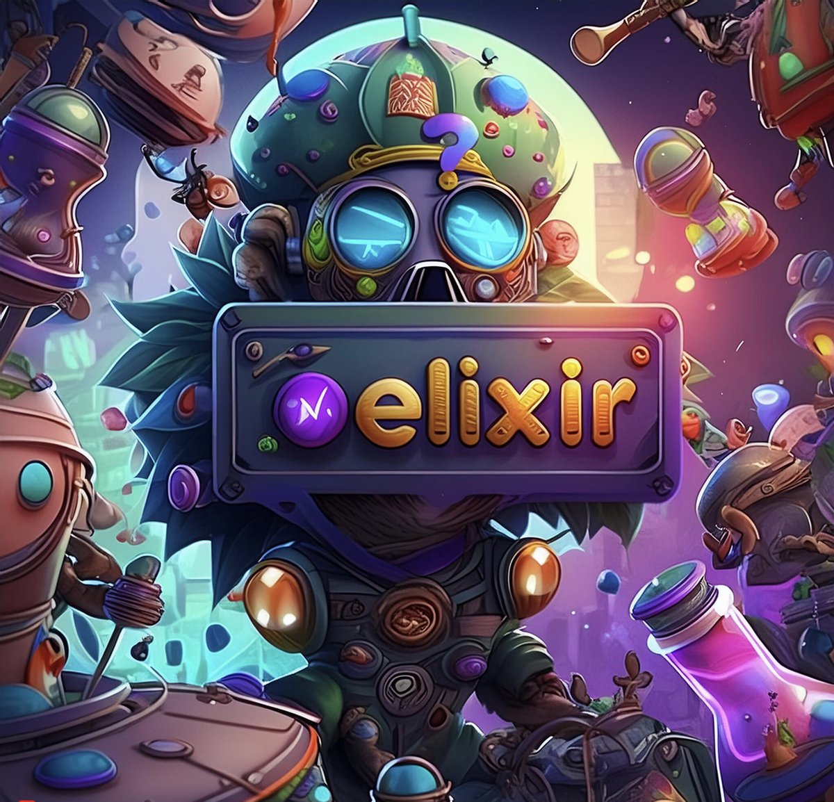 This is my participation for the creative art campaign in Elixir, I hope you like it <a href="/elixir/">Elixir</a> $Elix #elixir
