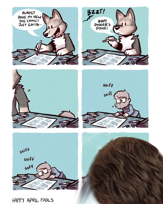 Thrilled to announce that I'm taking these dog comics in a exciting new creative direction 