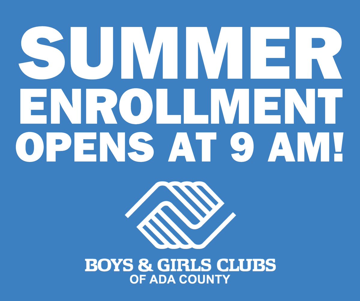 Summer Enrollment opened at 9:00am for Current Members and April 15th for New Members! Visit: adaclubs.org/enroll