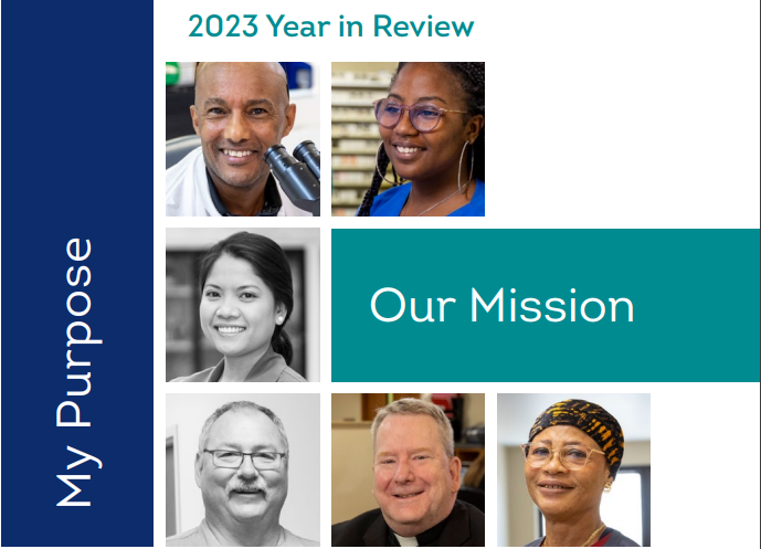 The SSM Health 2023 #YearInReview is now available! Learn about how we are working to transform health care, advance health equity, invest in and care for our team members, and improve the health of every person, family, and community we serve: bit.ly/4axDMx8