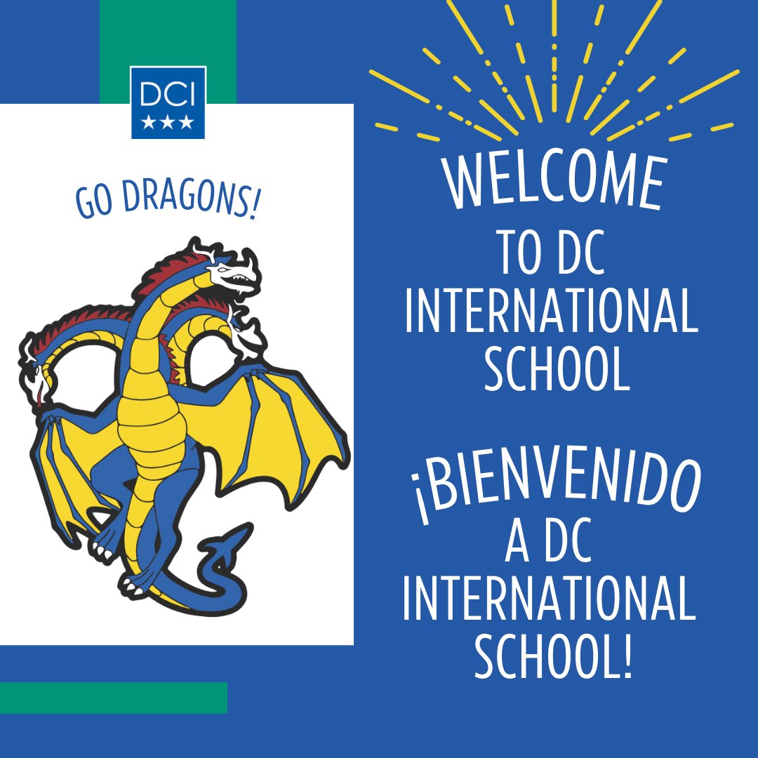 Welcome to our New Dragons 🐉 who will be joining us for the 2024-2025 School Year! We are thrilled that you have chosen DCI as your new school community. Welcome to DCI!