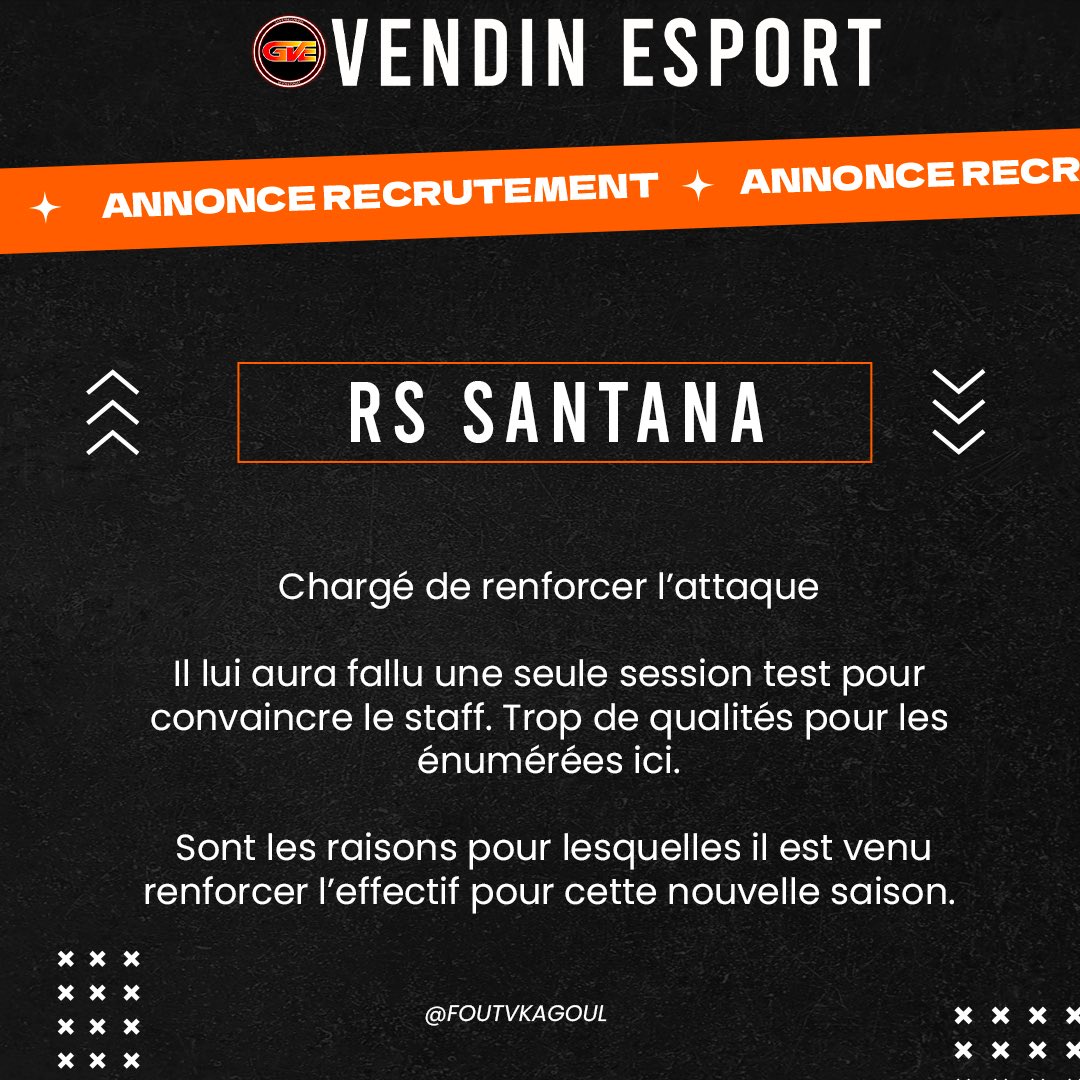 🚨Recrutement 🚨 ⚫️🟠On s'arrête pas la on continue les présentations. ⚫️🟠Au poste de BU ⚫️🟠Bienvenue dans la famille 🇫🇷@FOUTVKAGOUL 🙏 @vNiiv3K @GatheG_LoboW @MiraNedved @jul64871887 @WarZiii_ @MiraNedved @AoG_Aahil @vSkyzerx