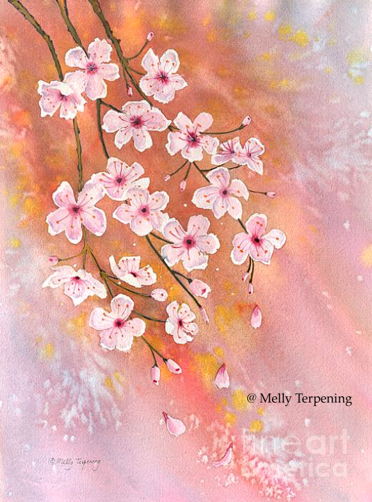 New Painting : -'Cherry Blossoms Flowers'- fineartamerica.com/featured/cherr…
#watercolor #art #floralart #cherryblossoms #watercolorpainting #flowerspainting #spring #homedecor
