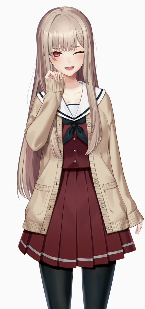 【きりんさんば様】にじさんじ　フレン・E・ルスタリオ　セーラー服 まさかの新衣装お披露目でした！！！💗 セーラーかわいいでしょ