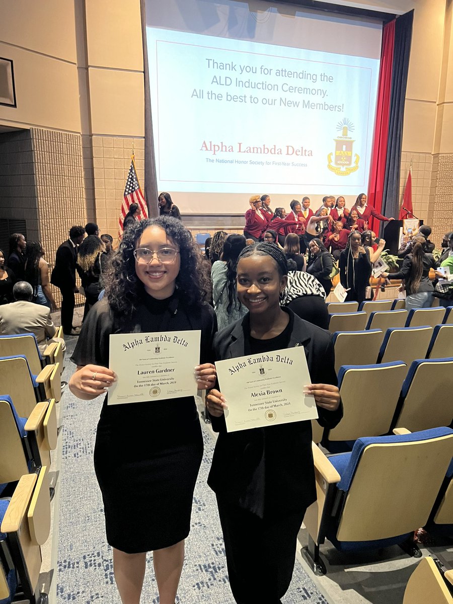 It was a celebration of academic excellence as the Office of First-Year Experience hosted its annual Alpha Lambda Delta Honor Society induction. Approximately 131 first semester students joined the national honor program that requires a 3.5 GPA or higher. Congrats’ scholars! 📚💙