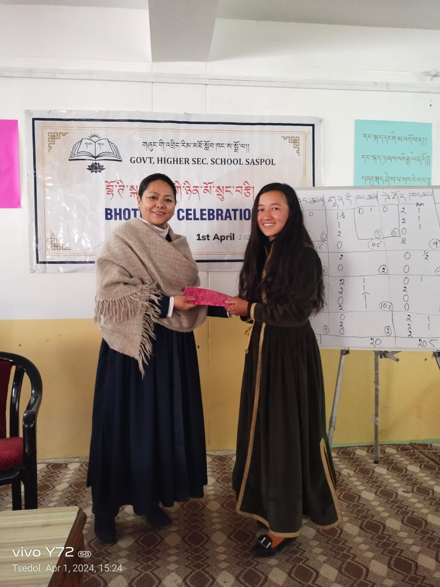 On April 1st, #Bhoti Day is being celebrated with great zeal & enthusiasm across schools in Ladakh. Various activities have been organized by schools to raise awareness & promote Bhoti language as well as its rich cultural heritage, among students and faculty members. @lg_ladakh