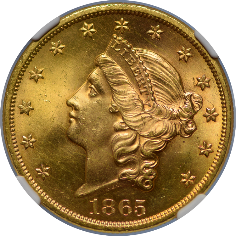 AmGoldEx's tweet photo. 1865 Coronet Type 1 $20 NGC MS-64
Just look at the honey glow of this 1865 $20 Liberty! A stunning example of a Civil War-era gold coin. #gold #goldcoin #CivilWar #rarecoin #numismatics #preciousmetal #GoldEagle #UShistory #UScoin #Americancoin #NGCcoins
https://t.co/Nthl7cMkBD https://t.co/ePBtpTvANG