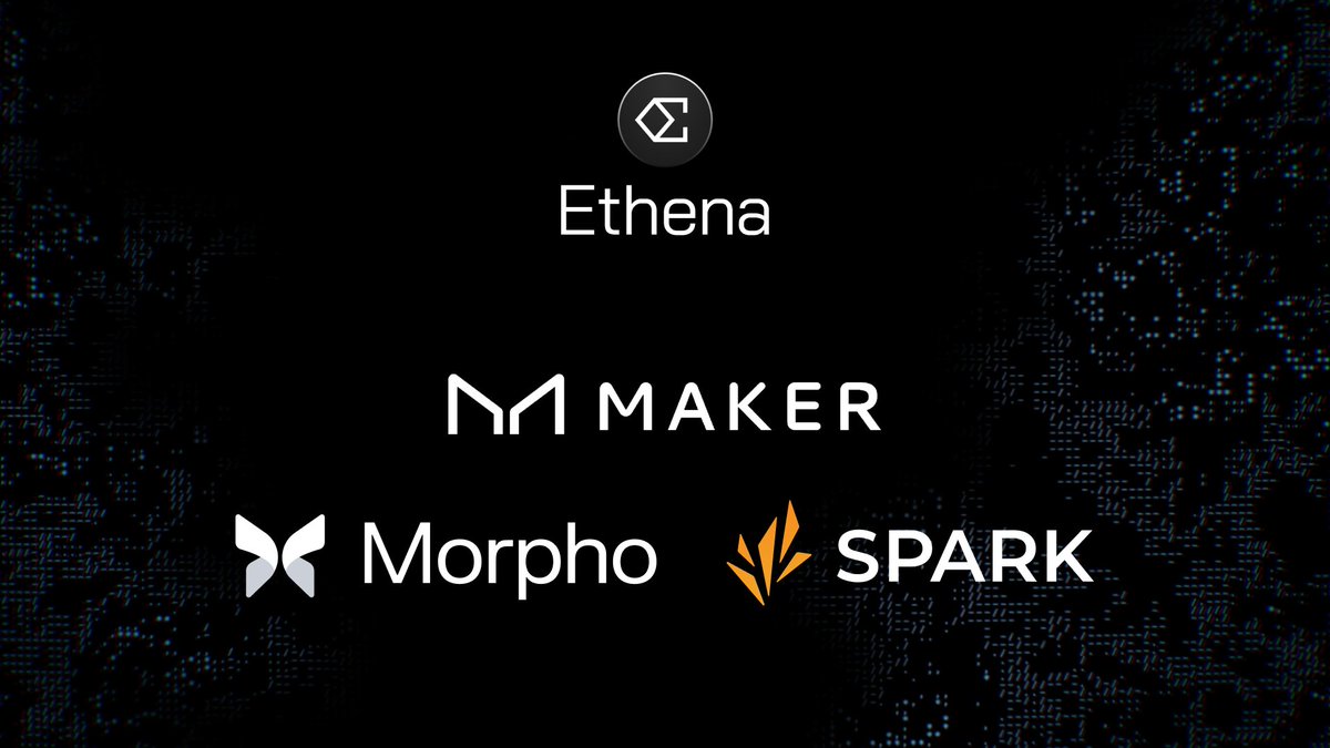 @ethena_labs x @MakerDAO x @sparkdotfi x @MorphoLabs