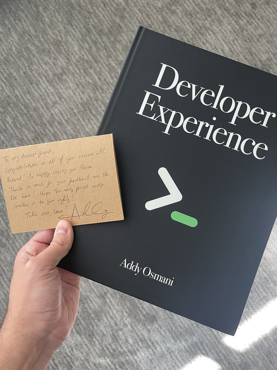 This is a must-read for anyone building developer tools. You did it again @addyosmani. Favorite topic. Favorite author.