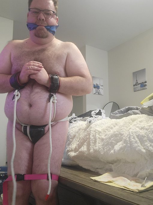 What else should I add? #bondage #boundmale #gagged #desperate #gaybondage #chubbybondage https://t.<a href="/tag/bondage"class="tags">#bondage</a><a href="/tag/boundmale"class="tags">#boundmale</a><a href="/tag/gagged"class="tags">#gagged</a><a href="/tag/desperate"class="tags"><span>#desperate</span></a><a href="/tag/gaybondage"class="tags"><span>#gaybondage</span></a><a href="/tag/chubbybondage"class="tags"><span>#chubbybondage</span></a>