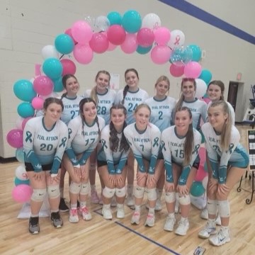 Have you scheduled your 2024 #TealAttack game!?

Learn more and schedule today: conta.cc/47Jjy2z

Shout out to long-time Teal Attack supporters, the Dundee High School girls volleyball teams!

#OvarianCancer #OvarianCancerAwareness #TealRibbon