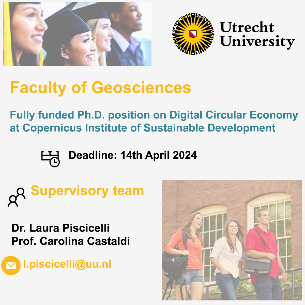 PhDScanner (@phdscanner) on Twitter photo 📌Project 2⃣: <a href="/NWOFunding/">NWO Funding</a> Fully funded #Phdposition for upto 4⃣ years on Digital Circular Economy
✅ This #UPSCALE #phdproject – aims to transform the traditional supply chains in the construction sector into dynamic supply networks enabled by Peer-to-Peer (#P2P) principles 📌Project 2⃣: <a href="/NWOFunding/">NWO Funding</a> Fully funded #Phdposition for upto 4⃣ years on Digital Circular Economy
✅ This #UPSCALE #phdproject – aims to transform the traditional supply chains in the construction sector into dynamic supply networks enabled by Peer-to-Peer (#P2P) principles