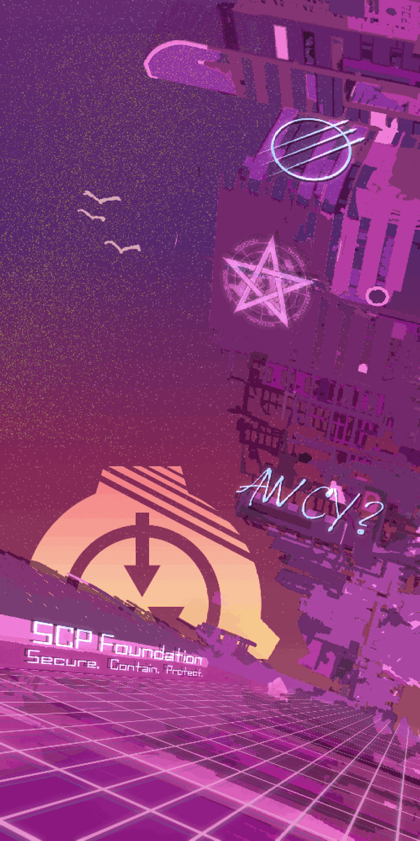 RyuJP_info's tweet image. SCP財団日本語版AF2024に参加したアートワーク、「Wallpaper SCP Vaporwave」を投稿いたしました。是非ご覧いただければ幸いです。
scp-jp.wikidot.com/wallpaper-vapo…
#SCP幕府 #SCP財団