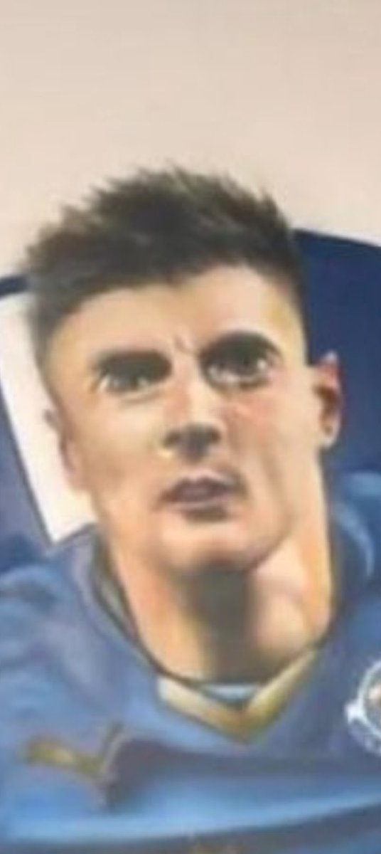 New Jamie Vardy mural at Leicester 😳🤣