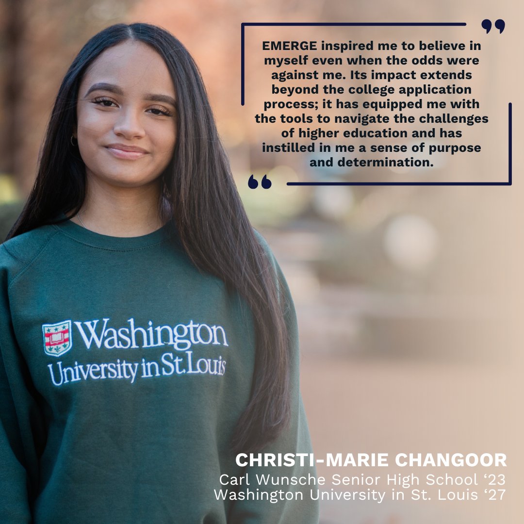 Empowering students to soar 🌟 #EMERGE champions a future where every bright mind has access to top-tier education, regardless of their background. Join us in nurturing the next generation of leaders. emergescholars.org