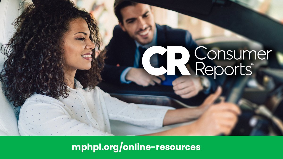 Each spring, #ConsumerReports unveils its top 10 vehicle picks based on road tests, predicted reliability, owner satisfaction and safety. Read the entire 2024 report FREE - all you need is your #MPHPL card & the @ConsumerReports database. 👇🔗 mphpl.org/consumer-repor…