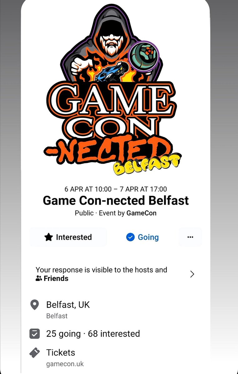 BackspindleGame's tweet image. Do you like #games and live in #northernireland? There is a a brand new #gaming event in #belfast this weekend. #boardgames #videogames #tabletop #rpg #dnd5e and more!
gamecon.uk #belfasthour
#family #kids #Teens #gamers