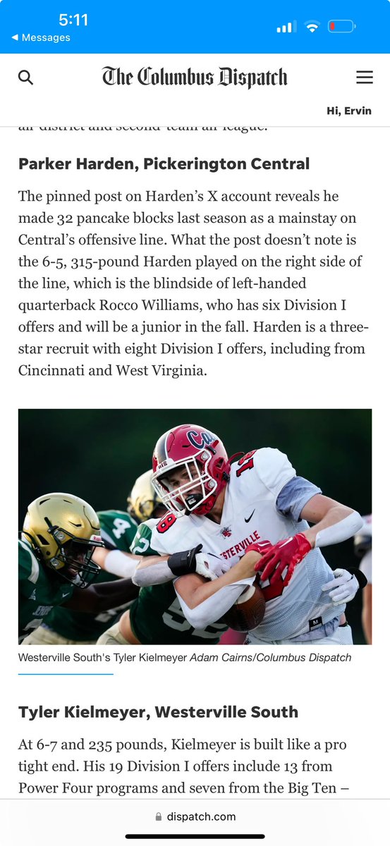 I appreciate the write up! @DispatchAlerts @DaleRodick @thelinemanlab @Rivals_Jeff @On3Recruits @MickWalker247 @Coach_Manalac @JeffNorrid1 @LoadholtPhil @Coach_SMoore  @CoachBox6 @Marcus_Freeman1 @CoachCushing @FBCoachM @JeffNorrid1 @PCtigerfootball @TheCoachHolman