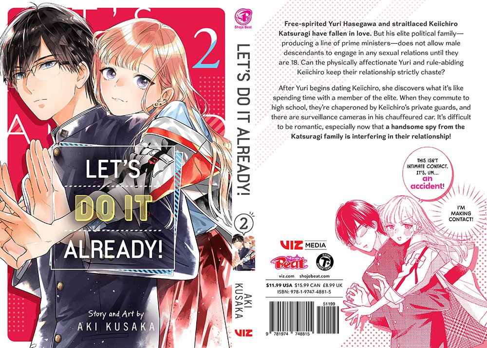 ☆ First Look! ☆ Let's Do It Already! vol. 2 by Aki Kusaka Preorder: barnesandnoble.com/w/lets-do-it-a…