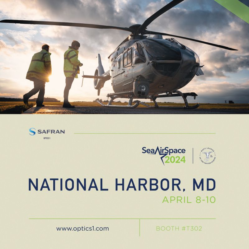 #MilitaryMonday: The @SeaAirSpace Conference & Exposition is one week away! @SafranElecDef co. #Optics1 will be at booth # T302.  #SAS2024