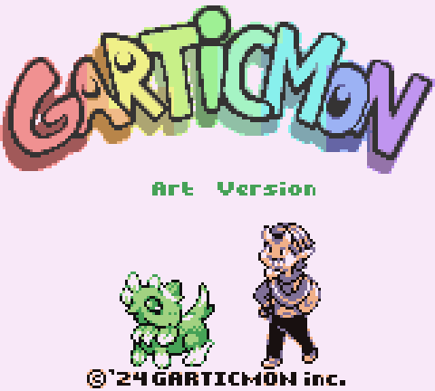Garticmon's tweet photo. We've heard your feedback and we decided that Garticmon doesn't feel right with all of the features of later generations. We are excited to announce we are rebooting as a Gen 1 fan game! We only expect this to push back development by 18 months! Here's some early screenshots! https://t.co/QUASRXQfr8