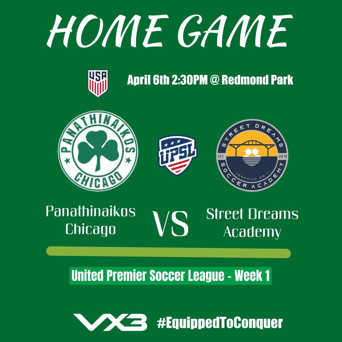 chicago_pao's tweet image. Week 1 of our Spring @upslsoccer season is right around the corner! #UpTheGreens ☘️🙌

#panathinaikos #ussoccerdevelopment #chicagosoccer #paochicago #fcpao