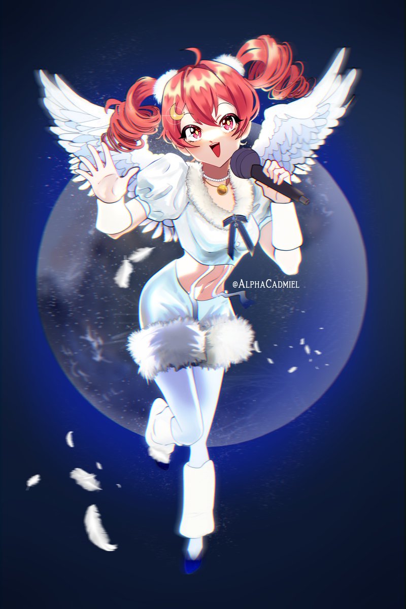 I rewatched "Full Moon Wo Sagashite" and tried to draw Teto inspired by Full Moon/Mitsuki.

#重音テト生誕祭2024 #重音テト誕生祭2024 #重音テト