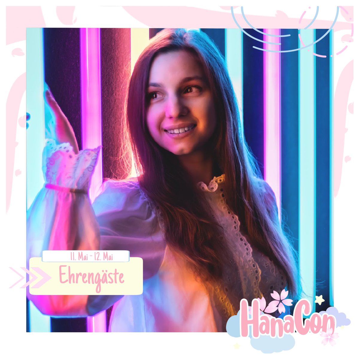 Lisa Dzyadyk, bekannt für ihre Rollen als Tsukasa Hiiragi in Lucky Star und Fariba im neuen Prince of Persia, ist Stargast auf der HanaCon! Lasst euch nicht die Chance entgehen, mehr über ihre beeindruckende Karriere in der Synchronbranche zu erfahren! (*ᴗ͈ˬᴗ͈)ꕤ*.ﾟ