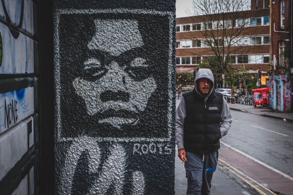 Rainy day in Bristol (Stokes Croft and Bedminster) snapping street art and street life #streetphotography #urbanphotography