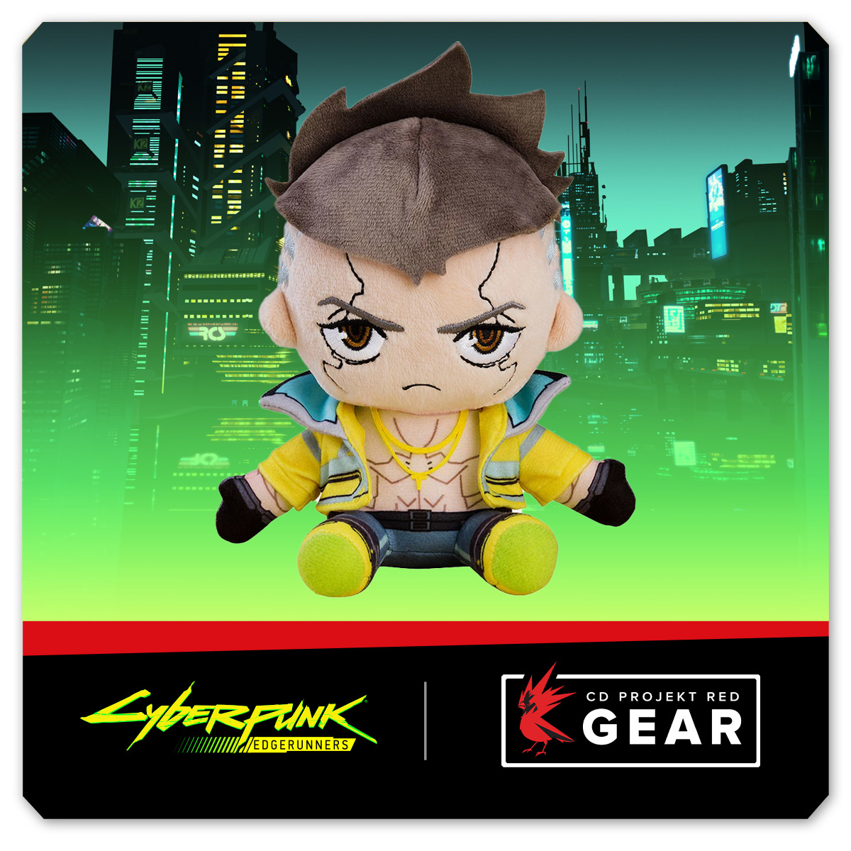 From troubled teen to legend of the Afterlife, David Martinez went through multiple transformations over his short life — but this is definitely his most adorable one yet! @CyberpunkGame @Edgerunners gear.cdprojektred.com/products/cyber…