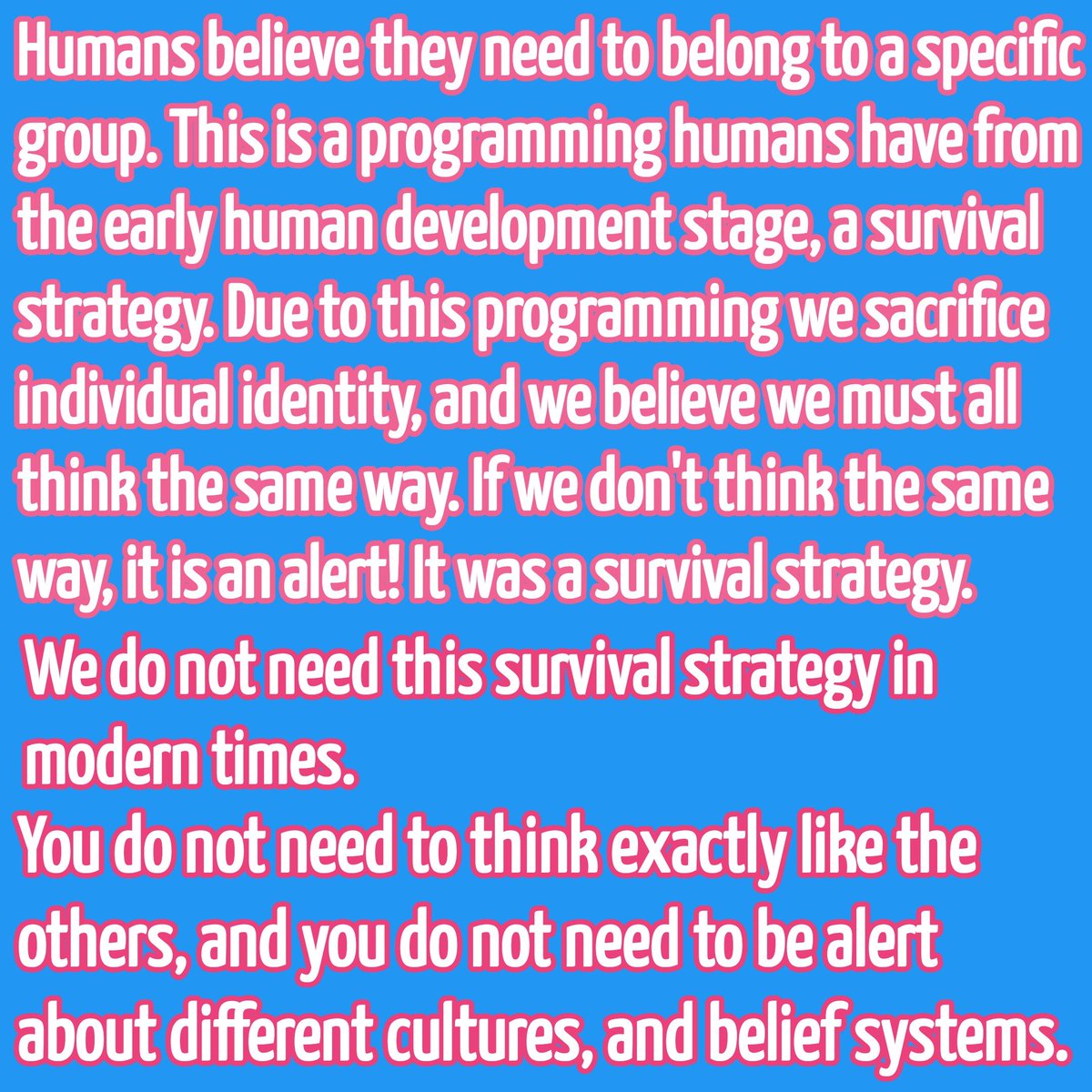 #freewill #evulutionarybiology #humanmind #howthebrainworks #trainyourbrain #acceptingothers #individuality #hardmentality